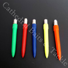 5 Piece Bread Punch Set Coloured Wood Brass