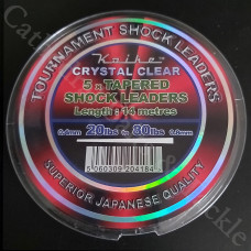 Tapered Shock Leader 20lb to 80lb Clear Sea Line Japanese Tournament Quality